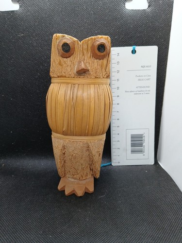 Civetta gufo fatta in legno - civetta,