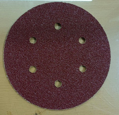 Disco velcrato per levigatrice