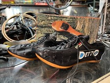 Vintage NOS Detto Pietro art. Scarpa da ciclismo in legno superleggera 2000 taglia EU 40