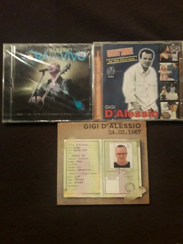 Gigi alessio tre cd - cd,