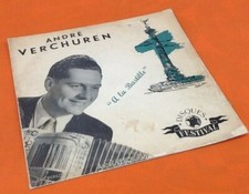 Vinile 33 Giri (25cm) André Verchuren " Da La Bastille " Anni 1950