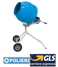 Betoniera Polieri minihobby lt.100 Impastatrice per piccoli cantieri