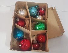 ASSORTIMENTO ADDOBBI PALLE DI NATALE VINTAGE