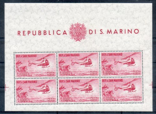 San marino 1961 - marino, posta