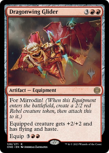 Foil dragonwing glider mtg - dragonwing,