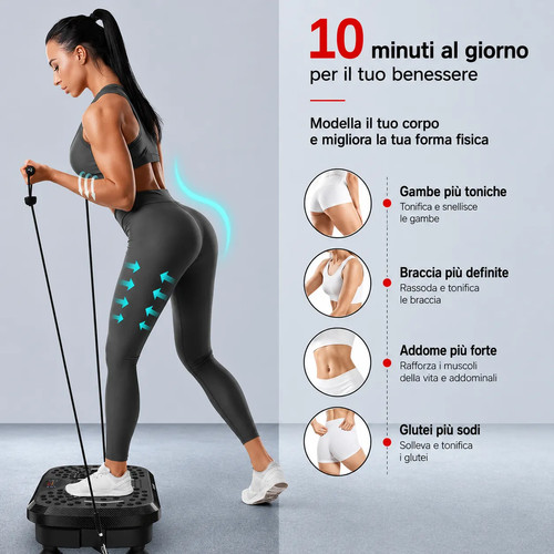 Pedana vibrante fitness - vibrante,