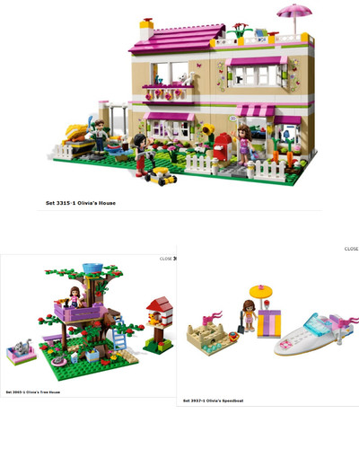 Lego set amici olivia - lego, -amici