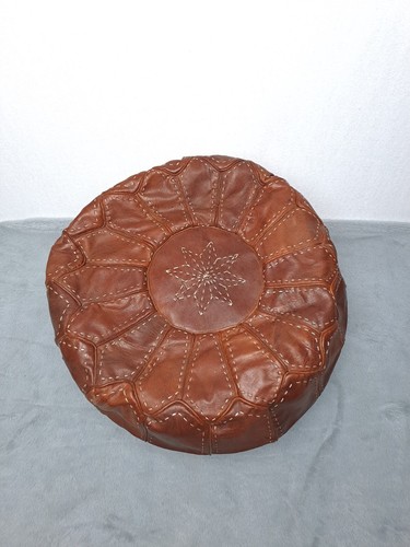 Pouf pelle marocchina - in,