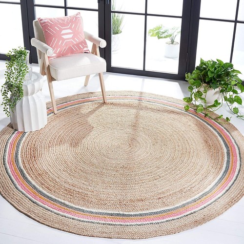 Tappeto beige multi linea juta - beige,