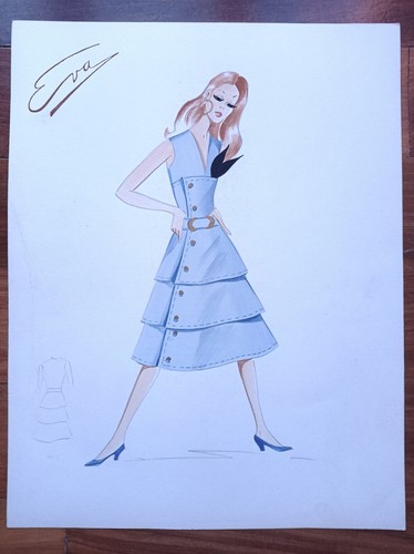 Figurini moda vintage - figurini,