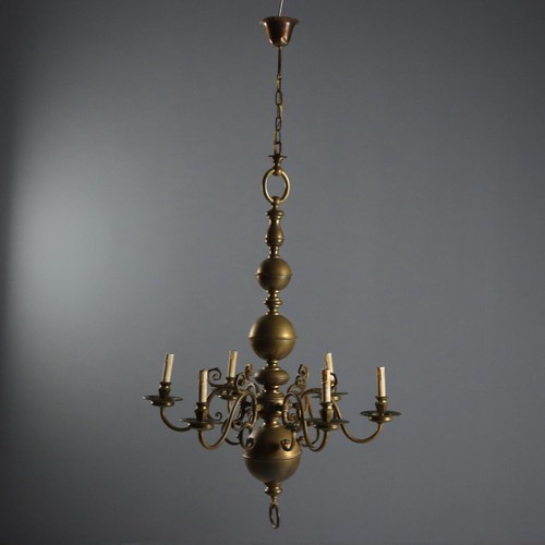 Lampadario antico bronzo - lampadario,