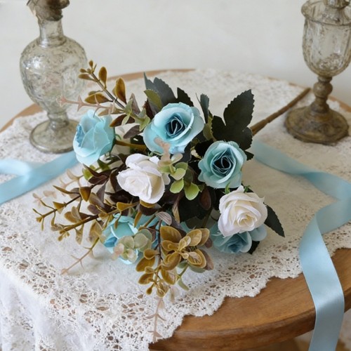 Bouquet rose seta - di,