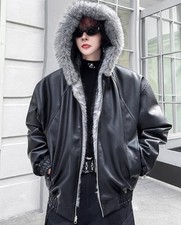 Cappotto caldo pelliccia