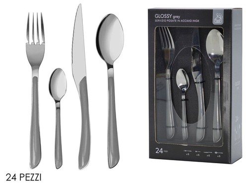 Servizio posate 24 pezzi - x, di