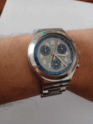 Orologio swatch chrono - 🩶orologio,
