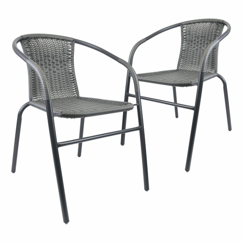 Set sedie bistrot - set, polyrattan