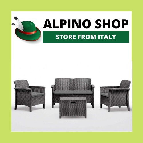 Salotto giardino rattan - giardino,