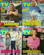 Tv Sorrisi Canzoni 32 33 34 35 2012 Simona Ventura Raffaella Carra Arisa