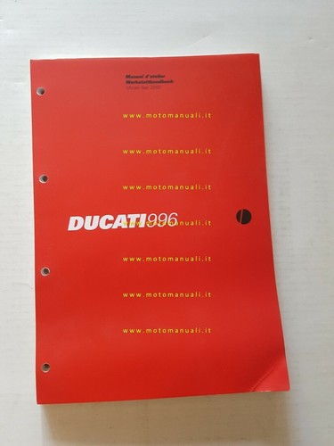 Ducati 996 2000 - 2000, manuale