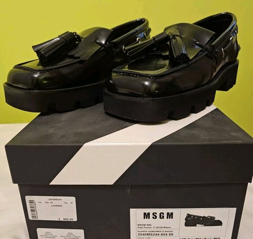 Msgm scarpe chunky mocassini - msgm,