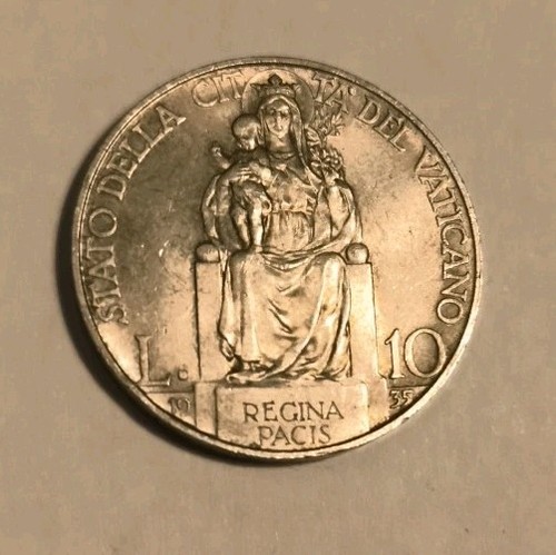 Lire 1935 moneta - lire, città