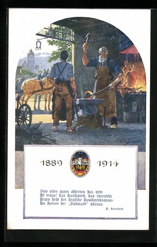 Cartolina artista richard - cartolina,