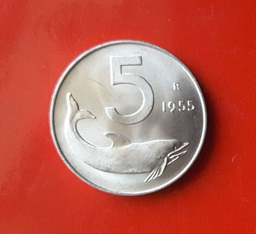 Lire 1955 errore due - lire,