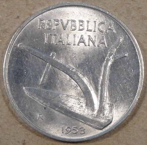 Italy 1953 lire bu - lire,
