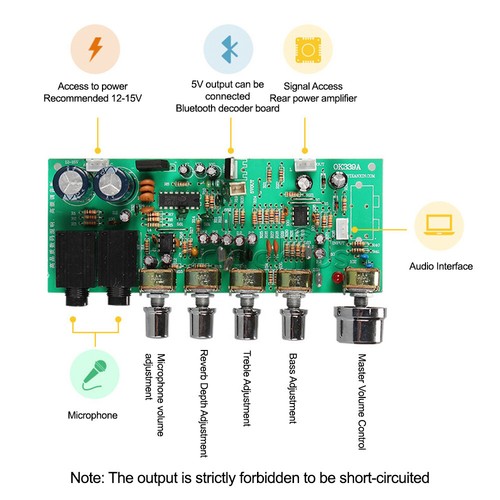 Pt2399 amplificatore microfono - amplificatore,