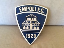 CREST STEMMA GIGANTE DA TAVOLO LEGNO RESINA EMPOLI F.C. 1920 CALCIO CON SUPPORTO