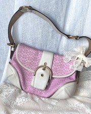 Borsa a tracolla Coach rosa