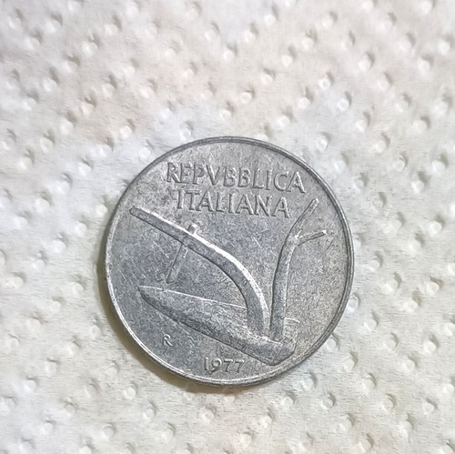Moneta lire 1977 - 1977, con