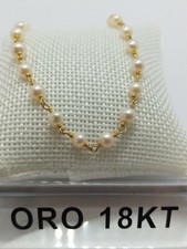 Bracciale in oro giallo 750 18