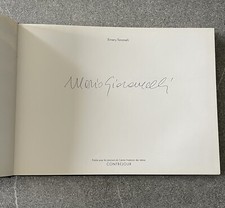 RARO LIBRO FOTO MARIO GIACOMELLI NORI CONTREJOUR PARIS 1992 ENNERY TARAMELLI