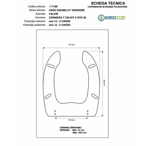 Copriwater disabili vers - 2,