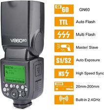 GODOX V860II-C Kit E-TTL Sincronizzazione ad alta velocità 1/8000s 2.4G GN60