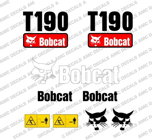 Set adesivi per bobcat t190 - di,