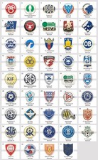 Spilla distintivo smaltato: squadre di calcio europee Danimarca parte 1