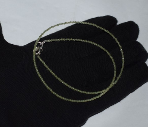 Collana peridoto pietra - collana, 2