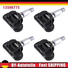 4 Pezzi Sensore Pressione Pneumatici TPMS Sensore Per OPEL ASTRA J K CORSA D E 13506028