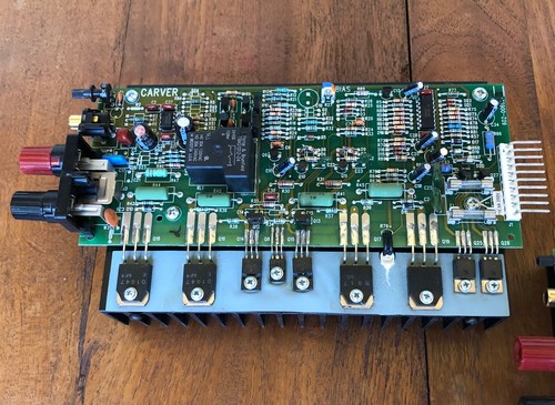Carver 505 amplificatore - carver, av-505