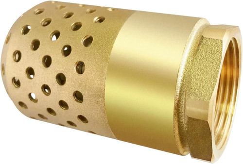 Valvola piede ottone 2 - in,