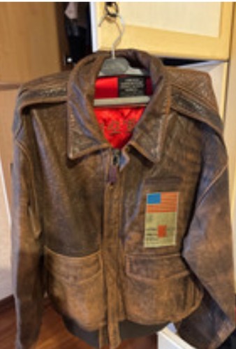 Giaccone pelle avirex buono - giaccone,