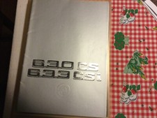 BMW 630CS  633 CSI depliant brochure catalogo Prospekt 
