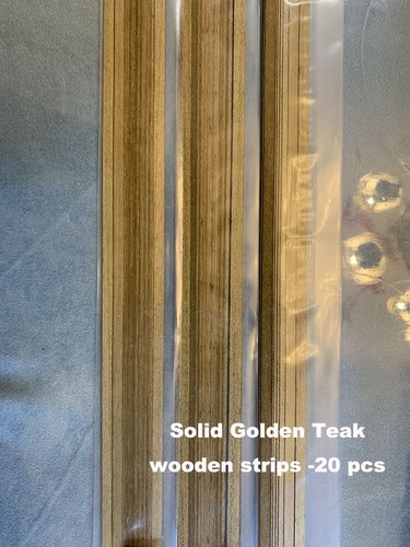 Strisce teak dorato - strisce,