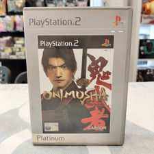 Onimusha Warlords Playstation 2 PS2 Sony Platinum Buone Condizioni