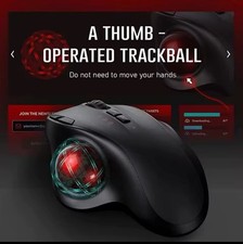 Trackball Wireless Mouse Pro