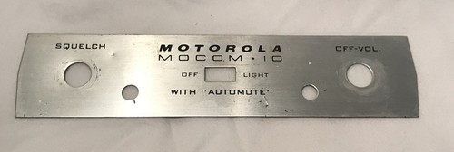 Motorola mocom control - motorola, mocom-10