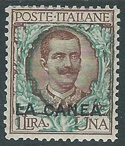 1905 canea floreale lira - 1905,