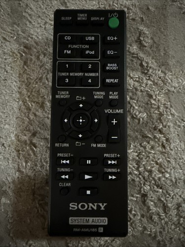 Sony amu185 audio system - audio,